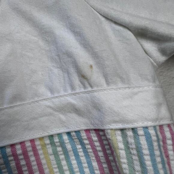 Cape Cod Sportswear vintage rainbow pastel pants & Top set size 12 petite - Picture 8 of 8